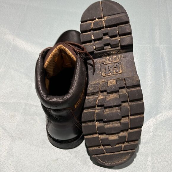 CAT‎ Men Burgundy Colorado Leather Boots Size 12 B52 main image 4